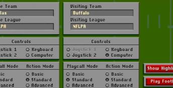 Front Page Sports Football Pro '97 PC Screenshot