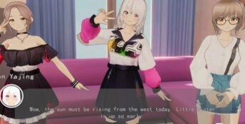 Lustful Butler and Charming Sisters
