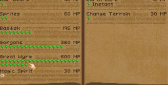 Master of Magic Classic PC Screenshot