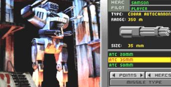 Metaltech: Earthsiege PC Screenshot