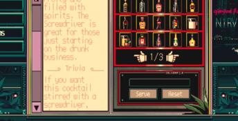 N1RV Ann-A: Cyberpunk Bartender Action PC Screenshot