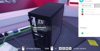PC Building Simulator - Republic of Gamers Workshop PC Screenshot