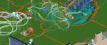 RollerCoaster Tycoon 2: Wacky Worlds PC Screenshot