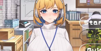 Shocking! Office Live Streaming of Big Sister OL~Sister Live Broadcast PC Screenshot