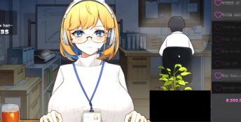 Shocking! Office Live Streaming of Big Sister OL~Sister Live Broadcast PC Screenshot