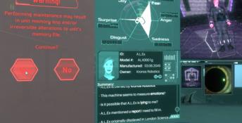 Silicon Dreams Cyberpunk Interrogation PC Screenshot