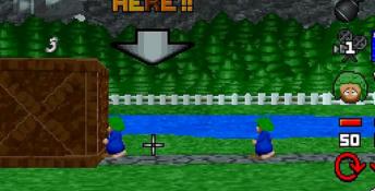 3D Lemmings Playstation Screenshot