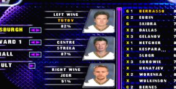 Actua Ice Hockey 2 Playstation Screenshot