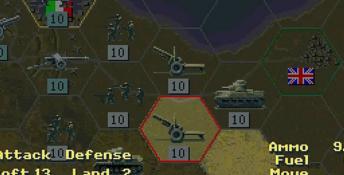 Allied General Playstation Screenshot