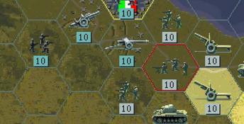 Allied General Playstation Screenshot