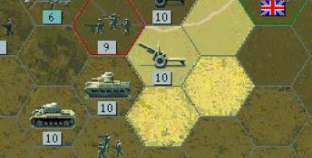 Allied General Playstation Screenshot