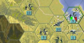 Allied General Playstation Screenshot