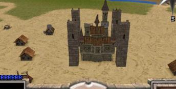 Ballerburg Playstation Screenshot