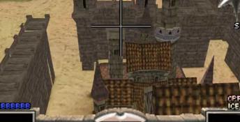 Ballerburg Playstation Screenshot