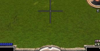 Ballerburg Playstation Screenshot
