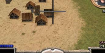 Ballerburg Playstation Screenshot