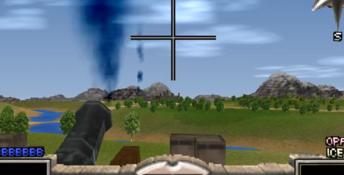 Ballerburg Playstation Screenshot