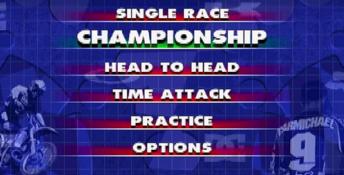 Championship Motocross Playstation Screenshot