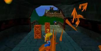 Crash Bandicoot Warped Playstation Screenshot