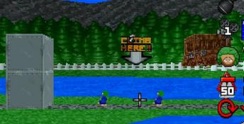 Lemmings Adventure Playstation Screenshot