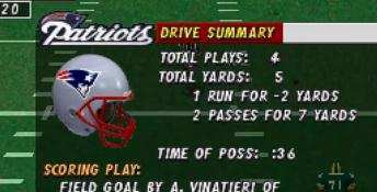 Madden NFL 98 Playstation Screenshot