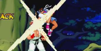 Marvel Super Heroes vs. Street Fighter Playstation Screenshot