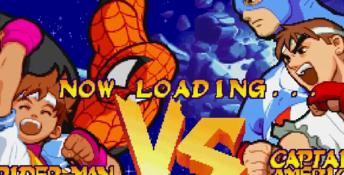 Marvel Vs. Street Fighter Playstation Screenshot