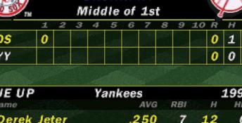 MLB Pennant Race Playstation Screenshot