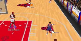 NBA Fastbreak 98 Playstation Screenshot