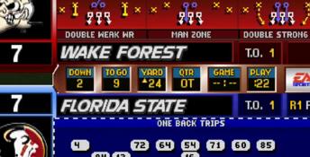 NCAA College Football 2001 Playstation Screenshot