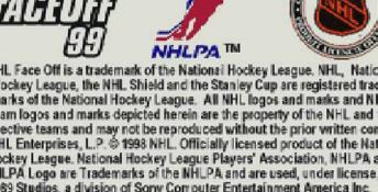 NHL Face Off 99 Playstation Screenshot