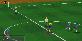 Olympic Soccer Playstation Screenshot