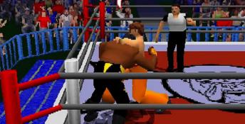 Power Move Pro Wrestling Playstation Screenshot