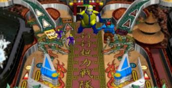 Power Rangers Zero Pinball Playstation Screenshot