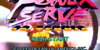 Power Serve Tennis Playstation Screenshot