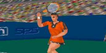 Power Serve Tennis Playstation Screenshot