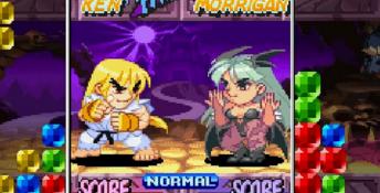 Puzzle Fighter 2 Playstation Screenshot