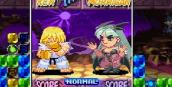 Puzzle Fighter 2 Playstation Screenshot