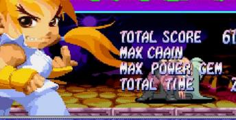 Puzzle Fighter 2 Playstation Screenshot