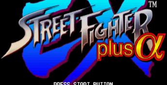 Sf Ex Plus Playstation Screenshot