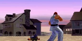 Sf Ex Plus Playstation Screenshot