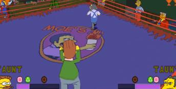 The Simpsons Wrestling Playstation Screenshot