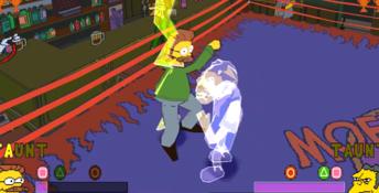 The Simpsons Wrestling Playstation Screenshot