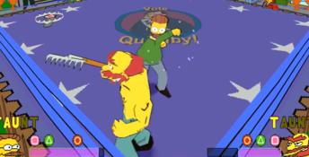 The Simpsons Wrestling Playstation Screenshot