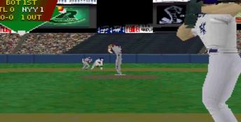 VR Baseball '97 Playstation Screenshot