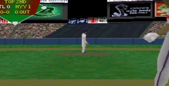 VR Baseball '97 Playstation Screenshot