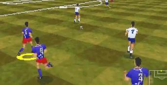 VR Soccer 96 Playstation Screenshot