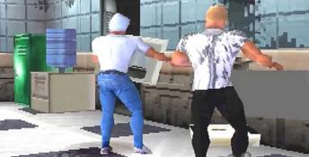 WCW Backstage Playstation Screenshot