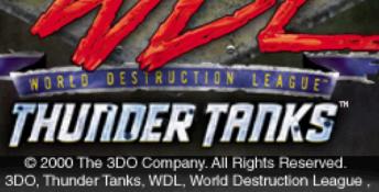 WDL: Thunder Tanks Playstation Screenshot