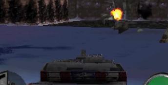 WDL: Thunder Tanks Playstation Screenshot